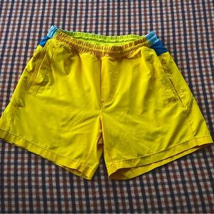 Birddogs yellow shorts - Men’s size M